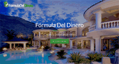 Desktop Screenshot of formuladeldinero.com